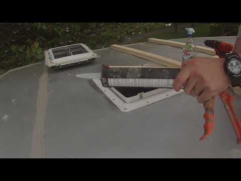 MAXXAIR Fan Installation on Cargo Trailer