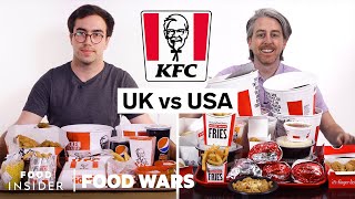 US vs UK KFC | Food Wars