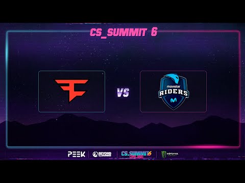 FaZe vs. Movistar Riders | cs_summit 6 | 11º-12º puesto