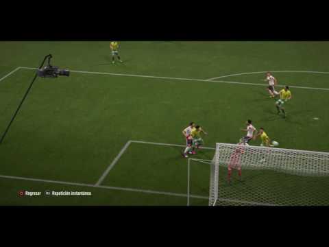 Gol de Alario Defensa y Justicia 1 River Plate 3 Torneo de Primera División Fecha 3 FIFA 17