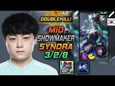Syndra Mid Build ShowMaker Liandry's Anguish First Strike - LOL KR Challenger Patch 13.21