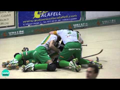 Calafell Esportiu: OK Lliga 19/3/2016 | Vallès CP Calafell 4 - Igualada HC 4