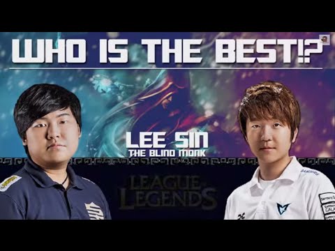 The Best  Lee Sin   Insec vs Dandy