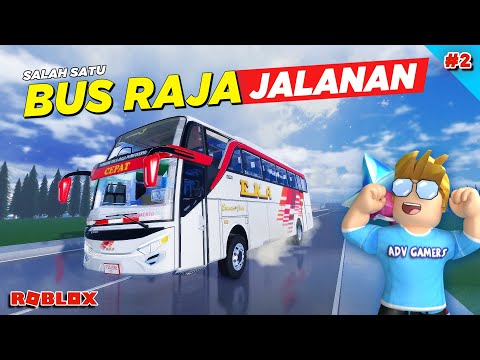 BUS RAJA JALANAN FULL INTERIOR !! GAME BUS INDONESIA MIRIP CDID - BUSSID Roblox