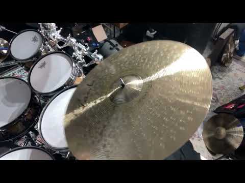 Tris Imboden's, Chicago, Paiste - 19" Signature Dark Energy, Mark 1 Crash Cymbal, 1764g image 13