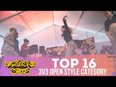 Riddim Nation VS MMMM~ | TOP16 | 3v3 Open Style | Destructive Steps 11
