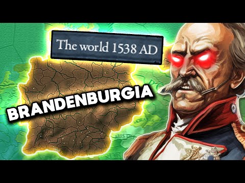 PRAWDZIWE Niemieckie Imperium w 1538 roku! EU4 Brandenburg guide 1.35