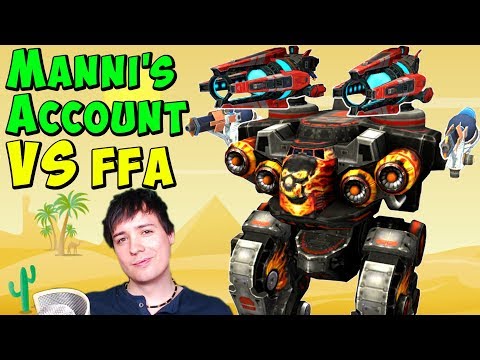 Mannis Own War Robots Account VS FFA Skilled Gameplay WR