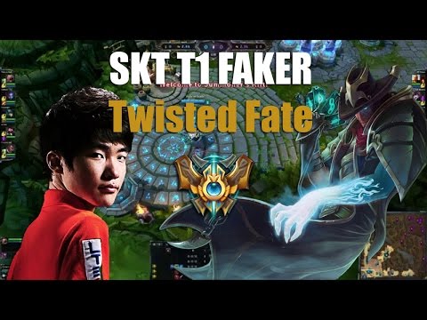SKT1 Faker -Twisted Fate vs. Lissandra  [ Korean Challanger Solo Q ]