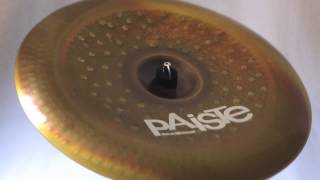 Video thumbnail for Paiste Rude Wild China Cymbal 18" by Drum Center of Portsmouth