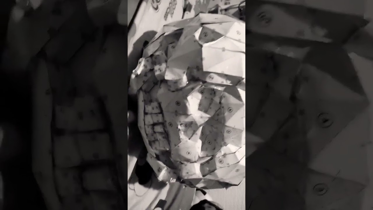 pumpkin skull papercraft  etsy. com