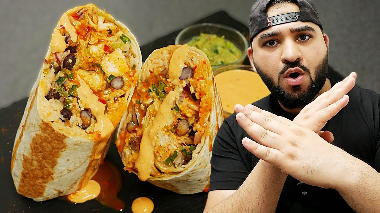 STOP Wasting Money on Lunch! Make This 5 Ingredient Chicken Wrap NOW!