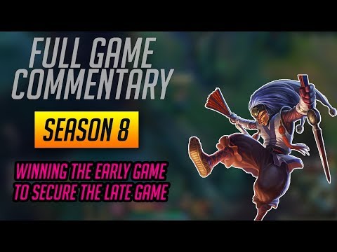 Full Game Commentary - Winning the Early Game as Shaco