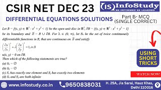 Download the video "CSIR NET Mathematics Dec 23 DIFFERENTIAL EQUATIONS Part C SOLUTIONS USING SHORT TRICKS"