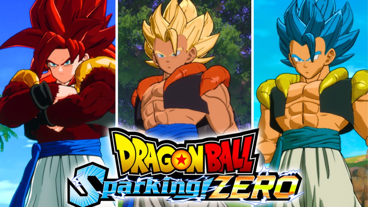 Dragon Ball Sparking Zero | Todas as Formas do Gogeta!!!