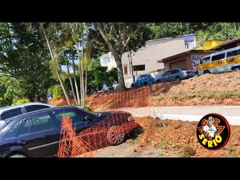 OBRA DO PASSEIO PÚBLICO NO CANTEIRO CENTRAL DA CIDADE PASSEIO