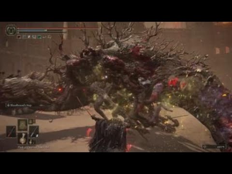 Leyndell, Ashen Capital - Lesser Ulcerated Tree Ulcer x3 - Erdtree's Favor +2