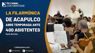 La Filarmónica de Acapulco abre temporada ante 400 asistentes