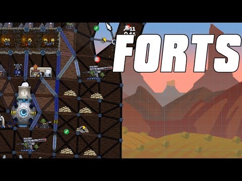 FORTS Multiplayer 3v3 Sandbag Defense