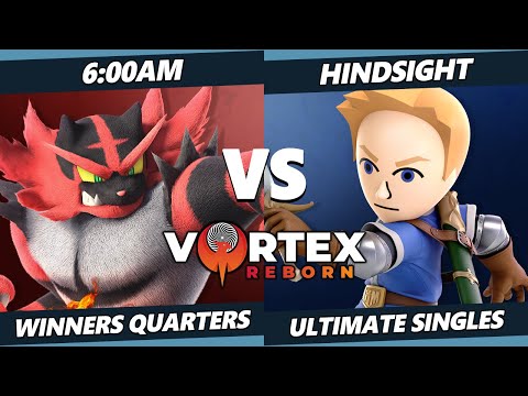 Vortex Legends 7 Winners Quarters - 6:00AM (Incineroar) Vs. Hindsight (Mii Swordfighter) SSBU