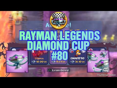 (RAYMAN LEGENDS CHALLENGES) MURPHY DISTANCE #3 (11.67KM) DIAMOND CUP!