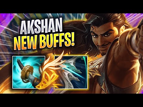 KOREAN CHALLENGER TRIES AKSHAN WITH NEW BUFFS! - Korean Challenger Plays Akshan MID vs Ahri!