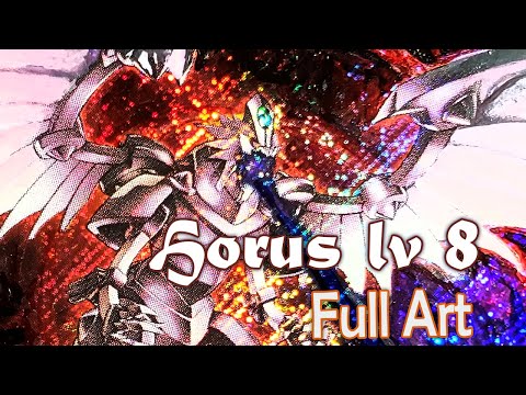 Yugioh Horus the Black Flame Dragon lv 8 Full Art Card Extension