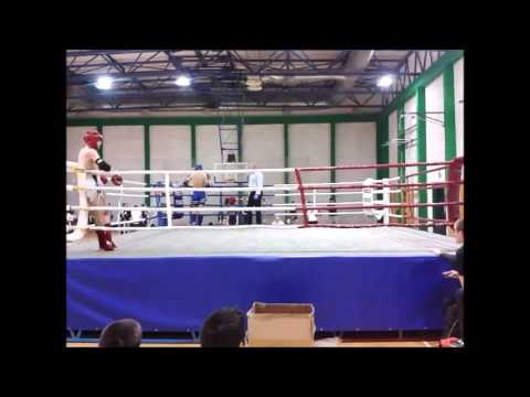 PRVENSTVO HRVATSKE U TAJLANDSKOM BOKSU 2015 MARIN ČARAPINA RED VS PETAR JAMAN BLUE FINALE  81 KG
