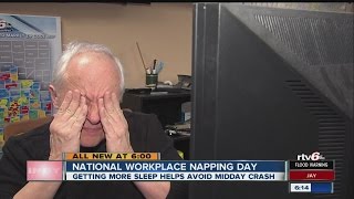 Did you celebrate National Workplace Napping Day?