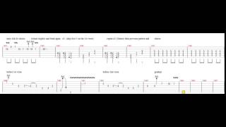 Eric Gales - Change in Me tab (verse,chorus, intro & fills)