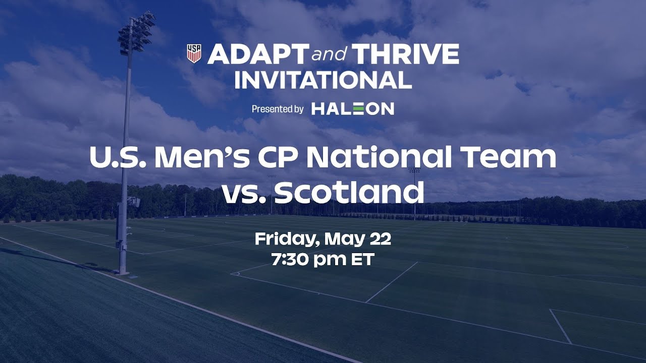 LIVE: U.S. Men's CP National Team vs Scotland | Adapt and Thrive Invitational