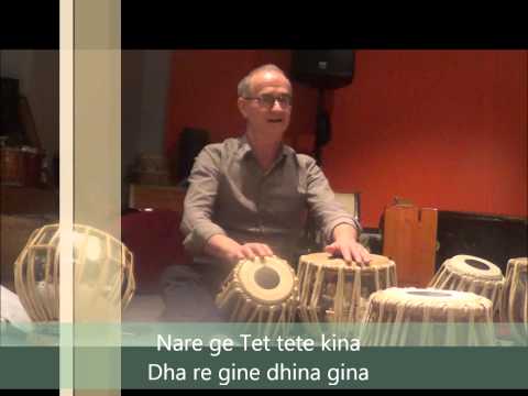 Tabla lesson 6 by john Boswell dha re ge...
