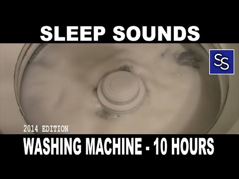 Sleep Sounds - Fall to Sleep to the Sound of a Washing Machine - 10 Hours