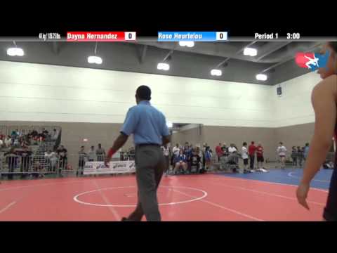 FILA Junior 48 kg / 105.75 lbs. - Dayna Hernandez vs. Rose Heurtelou