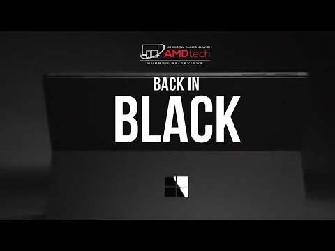 Surface Pro 6 Unboxing: Back in Black