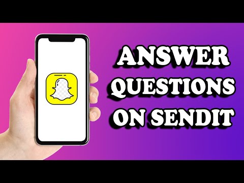 Sendit Bot Questions List