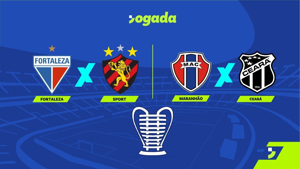 Imagem da notícia Maranhão x Ceará na Copa do Nordeste: acompanhe ao vivo