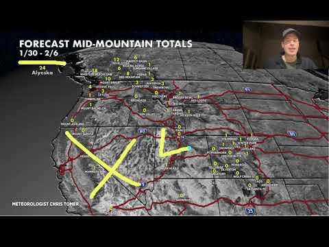 Mountain Weather Update 1/30, Meteorologist Chris Tomer