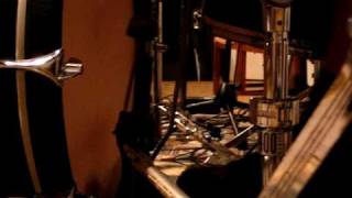 Video nahrávání Kultu hyeny - bicí