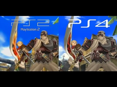 Rogue Galaxy PS2 vs PS4 Graphics Comparison