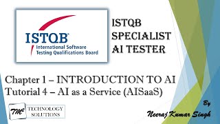 Download the video "ISTQB AI Tester | AI as a Service (AISaaS) | AISaaS Example | AI Tester Certification | AI Tutorials"