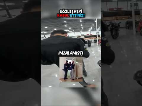 Motoru Düşürdü, Parasını Ödemeyi Reddetti 😳