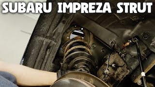 2020 Impreza Base Front Quick Strut Replacement DIY How To 2017 to 2023
