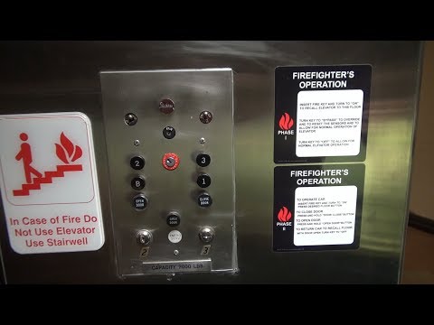 Epic Motor on a Vintage Otis Traction Elevator at the Bank of America in Wheaton, MD