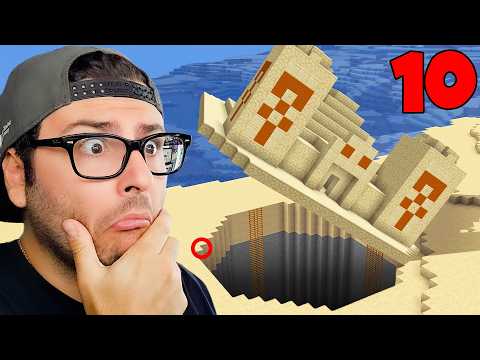 HO COSTRUITO LE 10 MIGLIORI BASI SEGRETE DI MINECRAFT