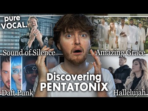 DISCOVERING PENTATONIX! (Hallelujah, The Sound of Silence, Daft Punk, Amazing Grace | Reaction)