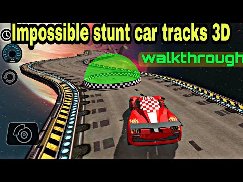 Impossible stunt car tracks 3D | ALL 30 LEVELS | car games | walkthrough gameplay | red car