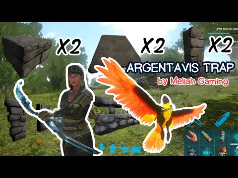 Make Argentavis trap so easy for ARK Mobile [ ARK Mobile]