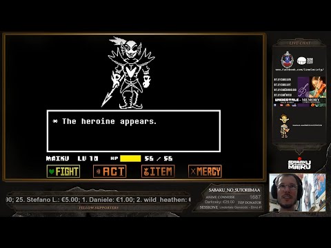UNDERTALE w/Sabaku, Genocide Run - #3