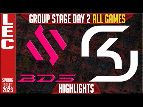 BDS vs SK Highlights ALL GAMES | LEC Group Stage Day 2 | Team BDS vs SK Gaming